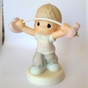 Vintage 2003 Y2K Precious Moments Love Collectible Porcelain Figurine